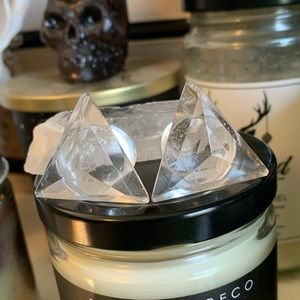 5/8 Tawapa “Vortex” Quartz Double flare plugs